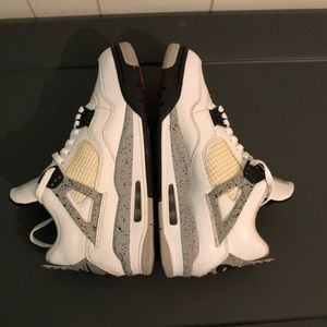 AIR JORDAN RETRO CEMENT 4 SIZE 10